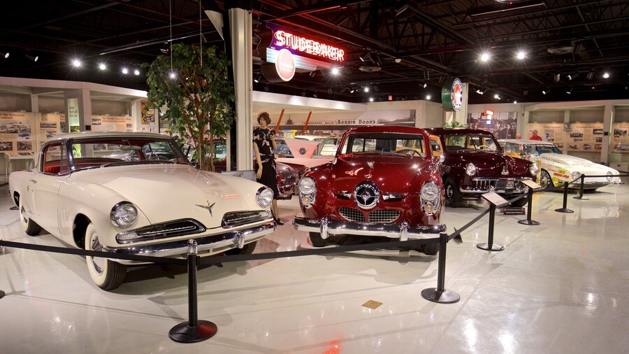 Studebaker National Museum which includes interior views and heritage elements