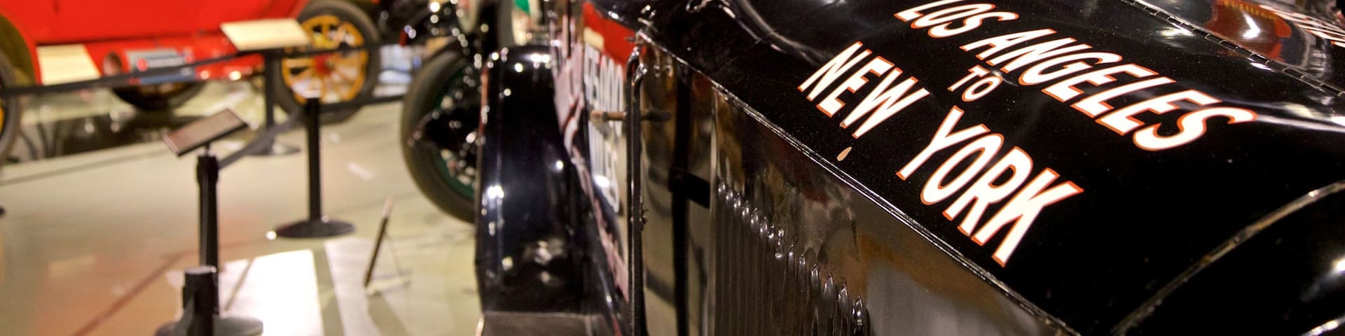 Studebaker National Museum which includes heritage elements and interior views