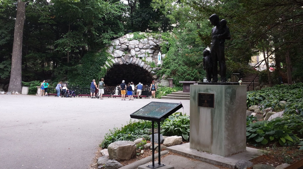 Prayers going up daily from the sepulcher here on the university campus.