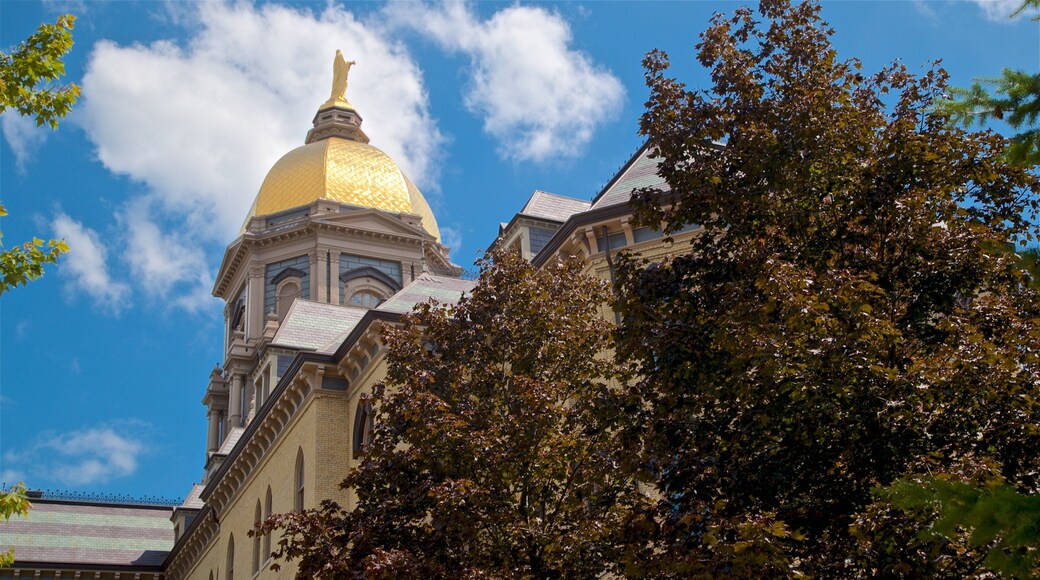 University of Notre Dame showing heritage architecture