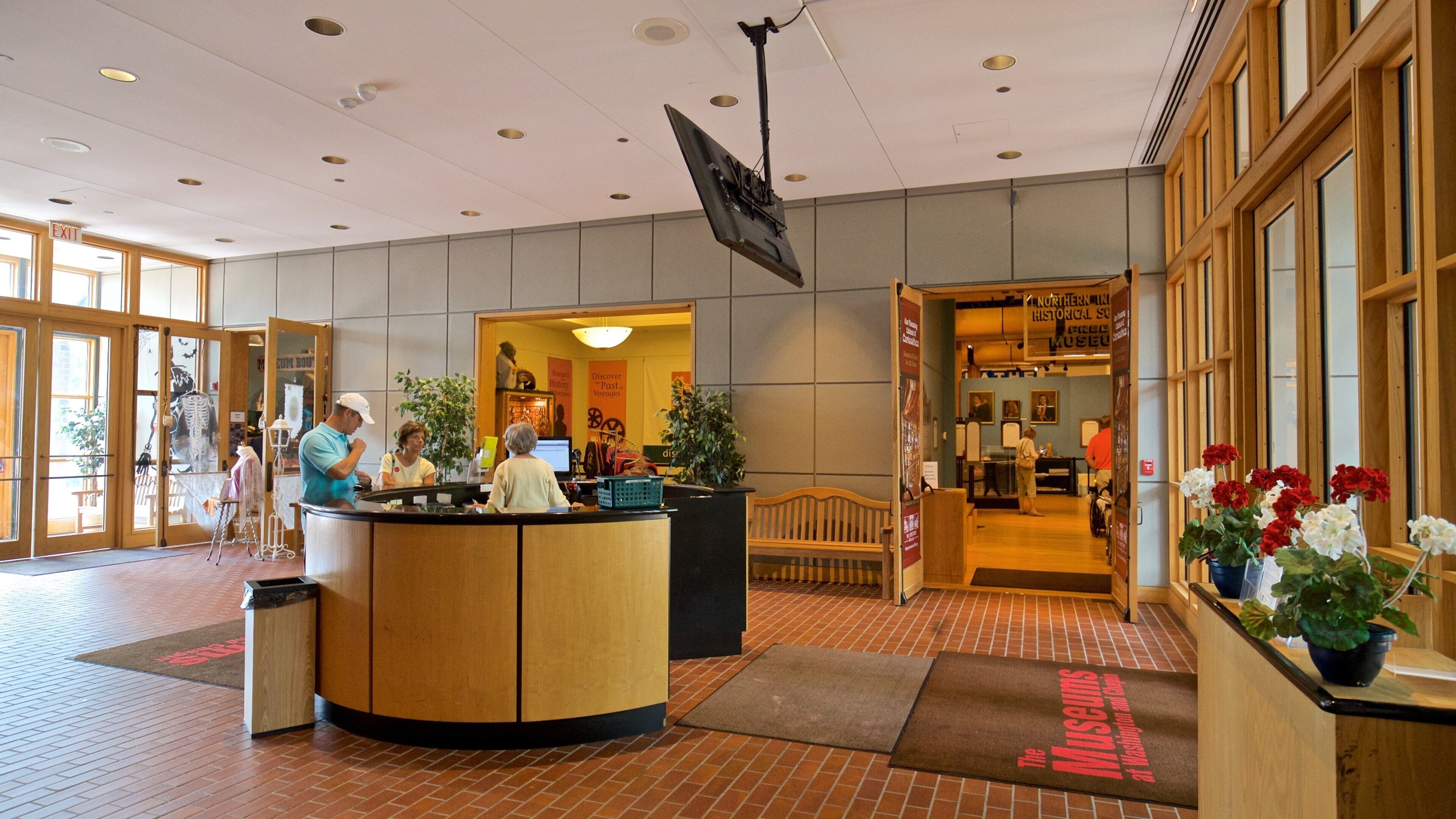 The History Museum which includes interior views as well as a small group of people