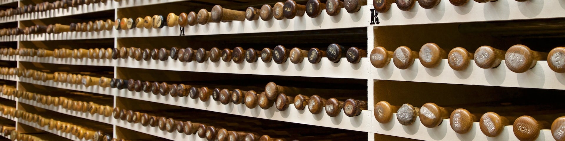 Louisville Slugger Museum showing interior views
