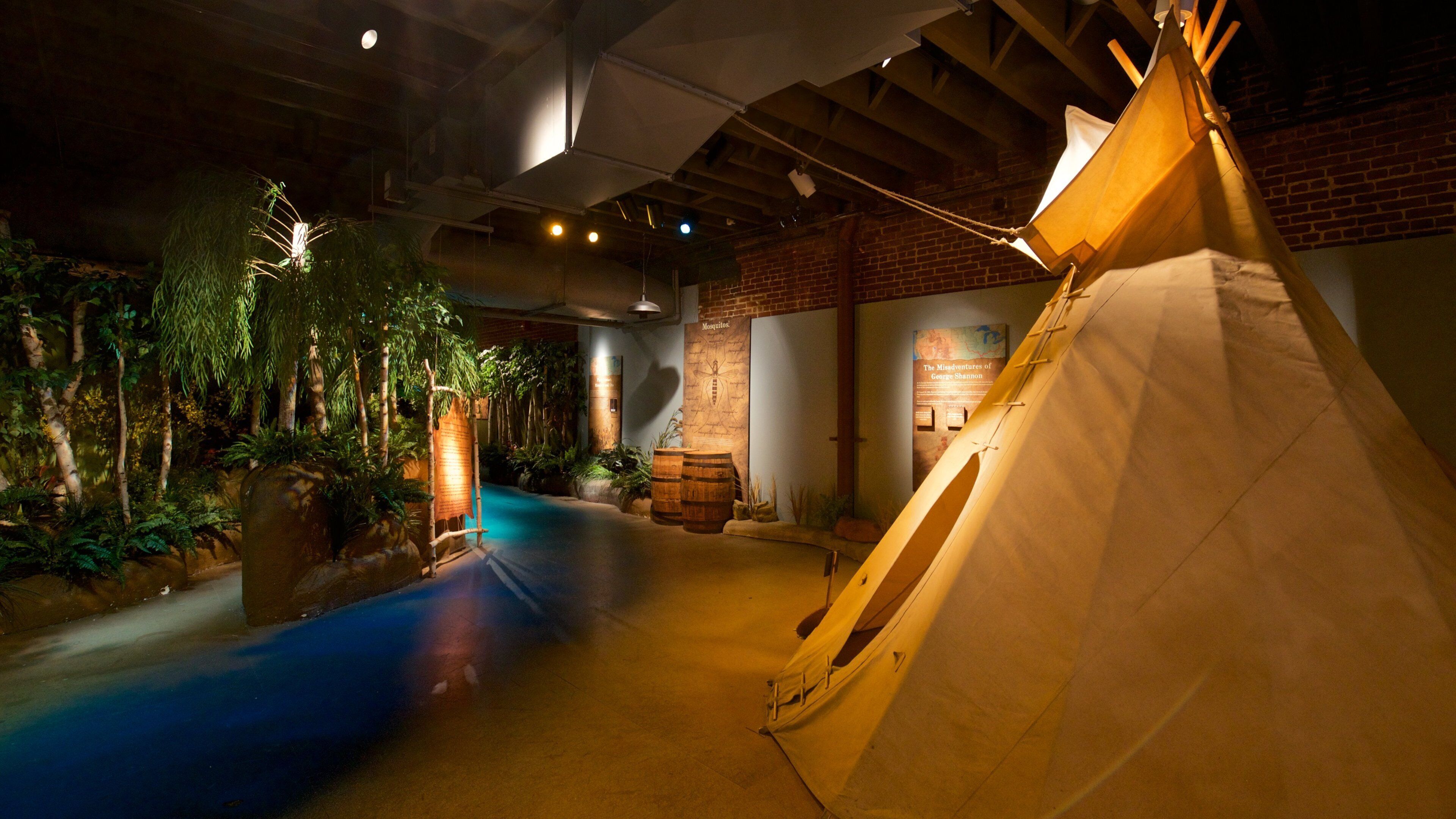 Frazier International History Museum che include vista interna