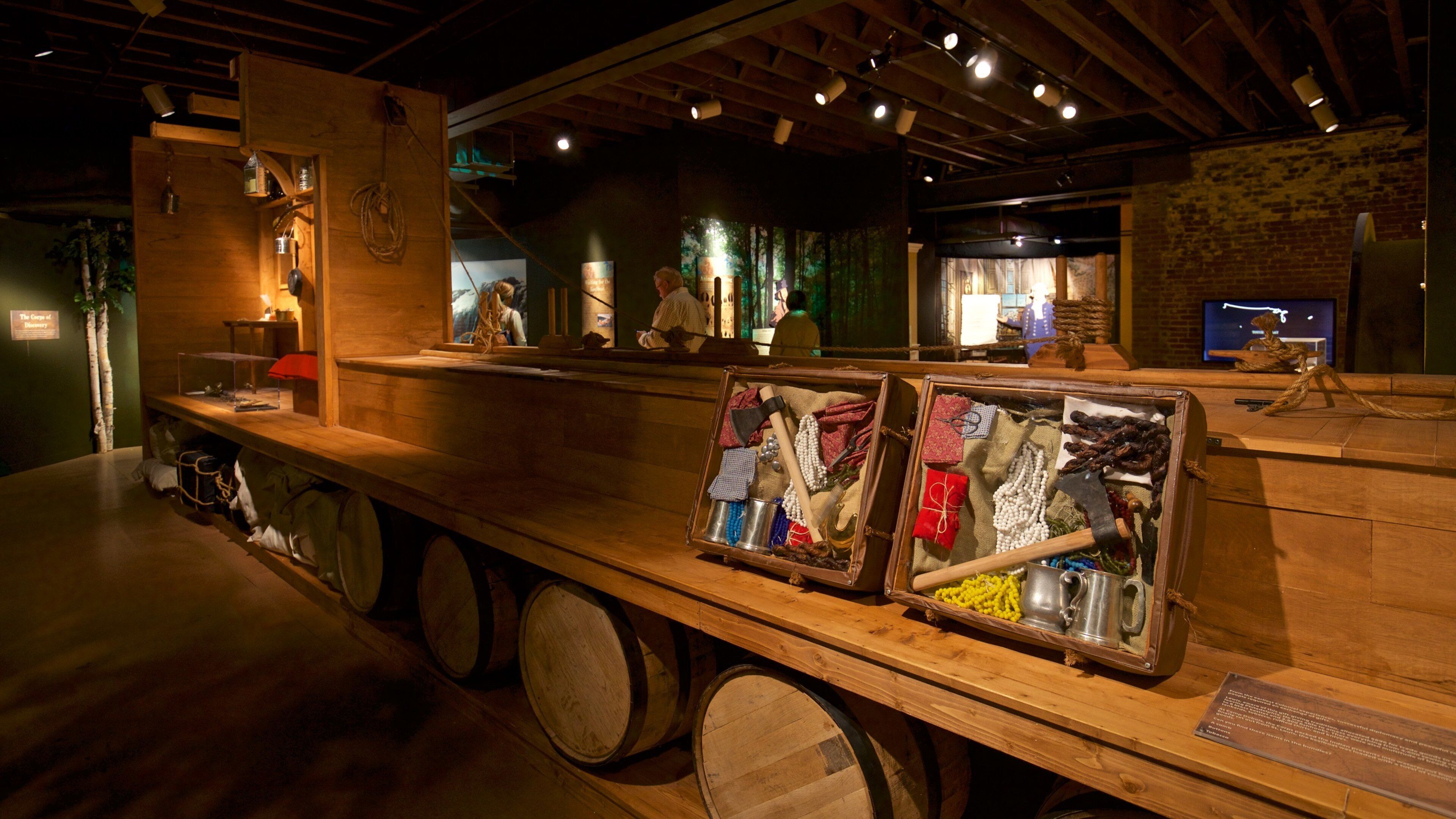 Frazier International History Museum which includes interior views