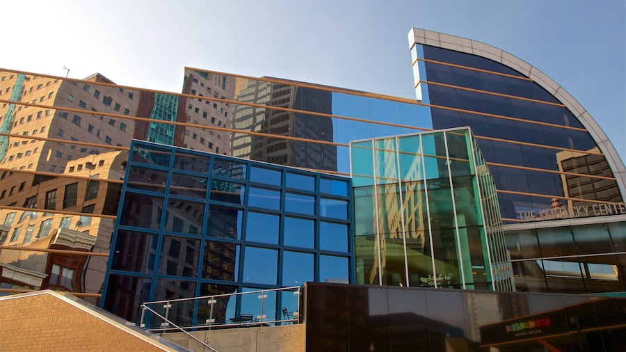 Kentucky Center for the Performing Arts featuring modern architecture