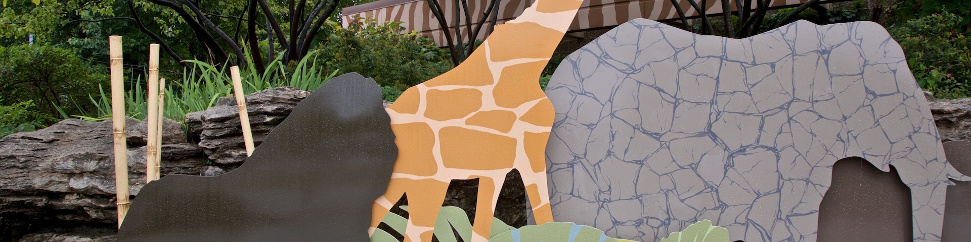 Louisville Zoo mostrando sinalização