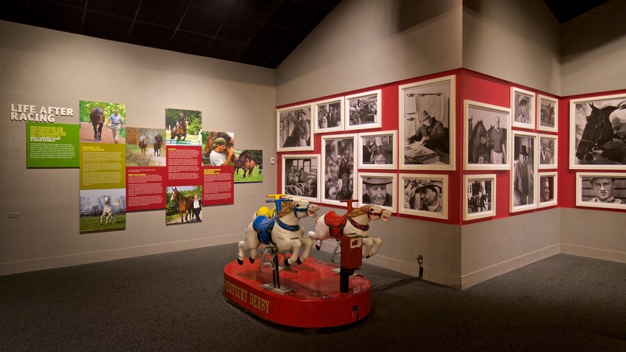 Kentucky Derby Museum which includes interior views