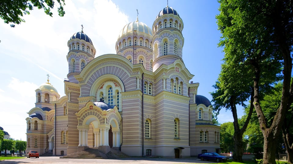 Cathedral of Christ\'s Nativity which includes religious elements, a church or cathedral and heritage architecture