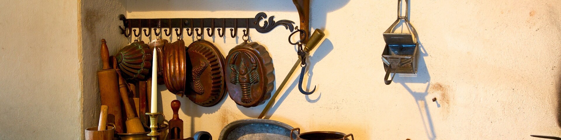 Menzendorff House mostrando uma casa e vistas internas