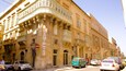 Manoel Theatre featuring street scenes and heritage architecture
