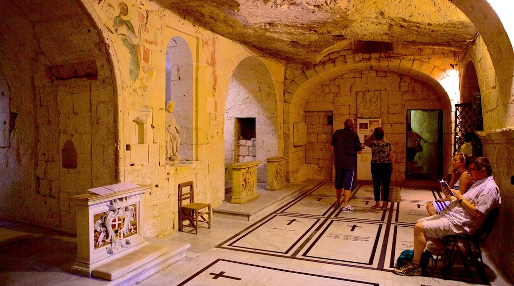 Malta which includes interior views as well as a small group of people