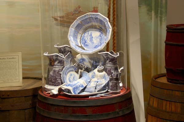 Arabia Steamboat Museum which includes interior views