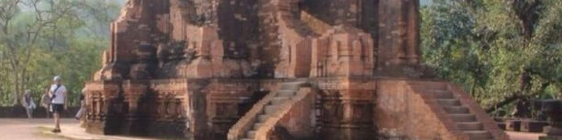 My Son is one of the UNESCO World Heritage Site in Vietnam. It is a cluster of abandoned and partially ruined Hindu Temples constructed between the 4th and the 14th century AD by the Kings of Champa.