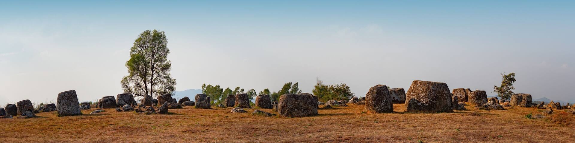 Plain of Jars in northern Laos