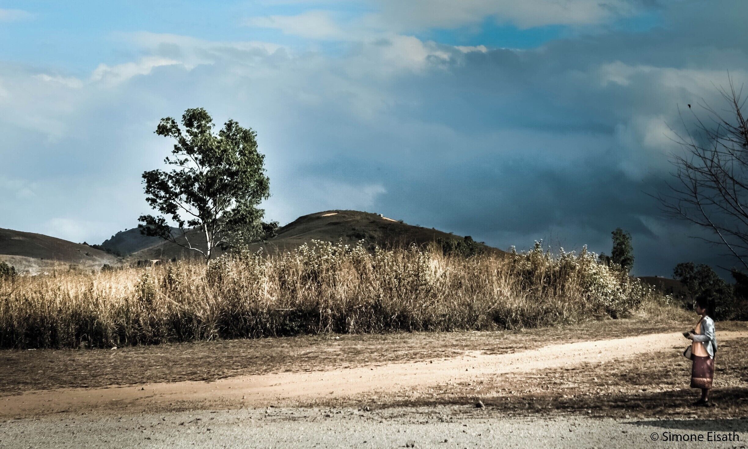 Landscape in Phonsavan, Laos