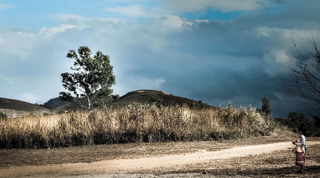 Landscape in Phonsavan, Laos