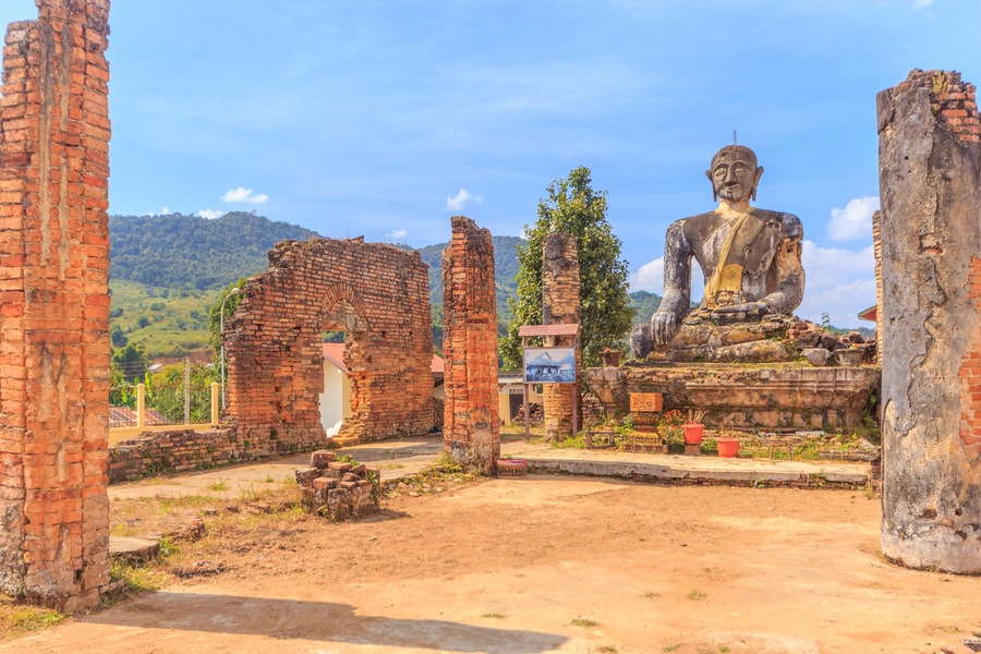 Wat Pia Vat, Muang Khoune, Phonsavan, Laos., Shutterstock ID 294865961, Purchase Order: -