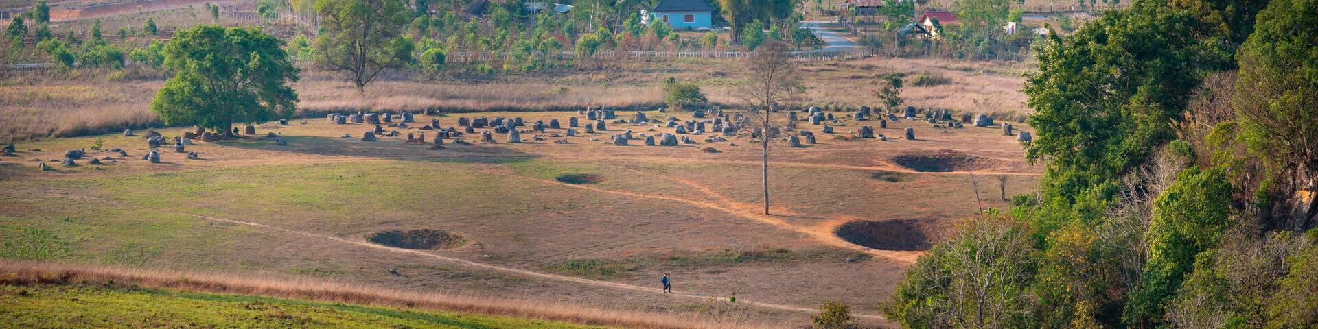 Plain of Jars in northern Laos