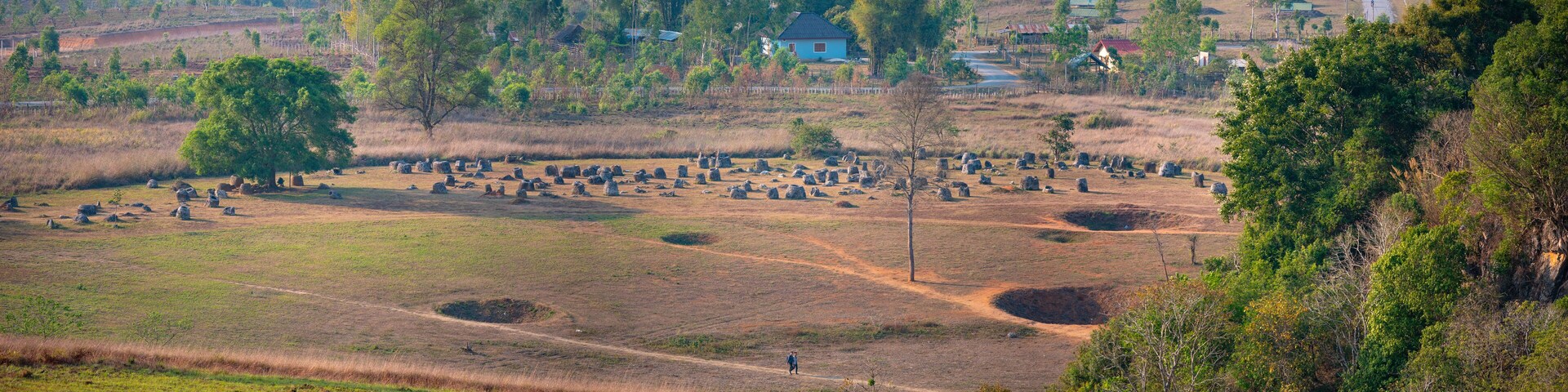 Plain of Jars in northern Laos