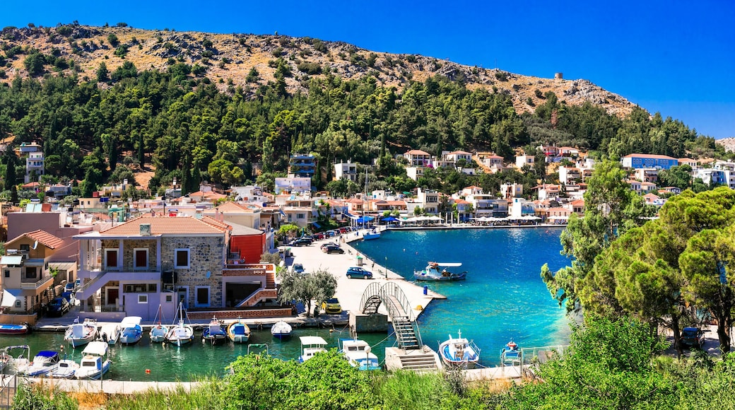 Authentic traditional Greece - traditional fishing village Lagkada in Chios island