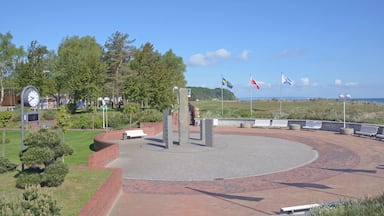 Promenade im Ostseebad Baabe auf der Insel Rügen,MVP,Deutschland