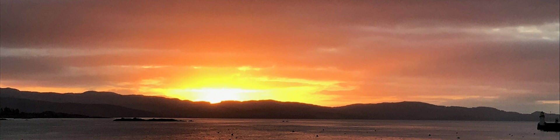 New years day sunrise