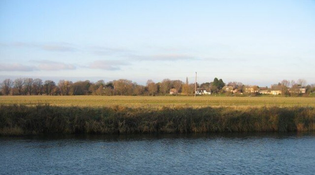 View across the River Great Ouse towards Holywell