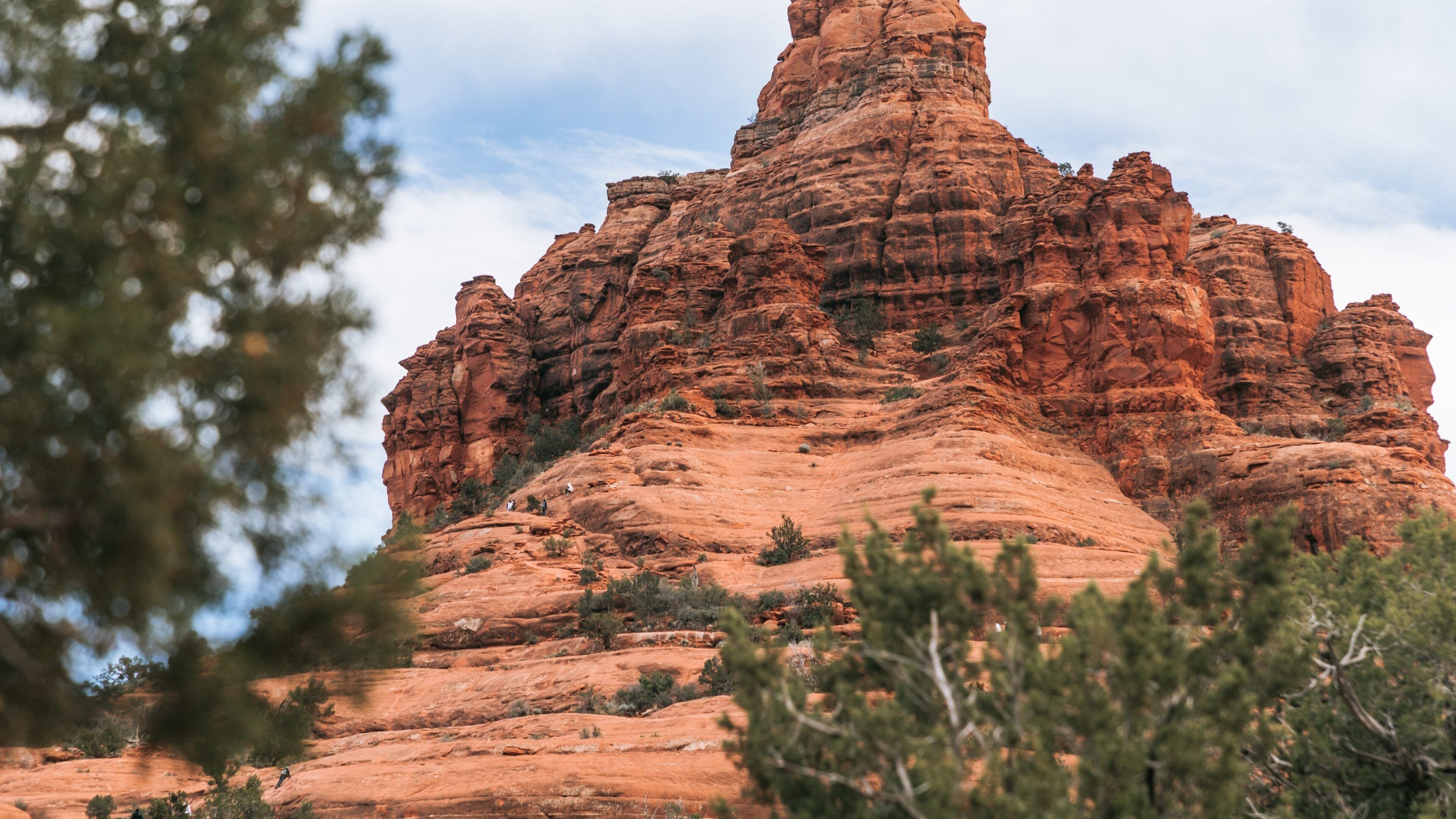 Bell Rock showing a gorge or canyon