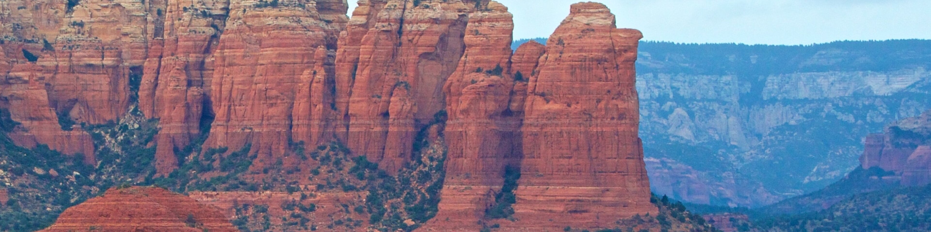 Coffee Pot Rock which includes a gorge or canyon and landscape views