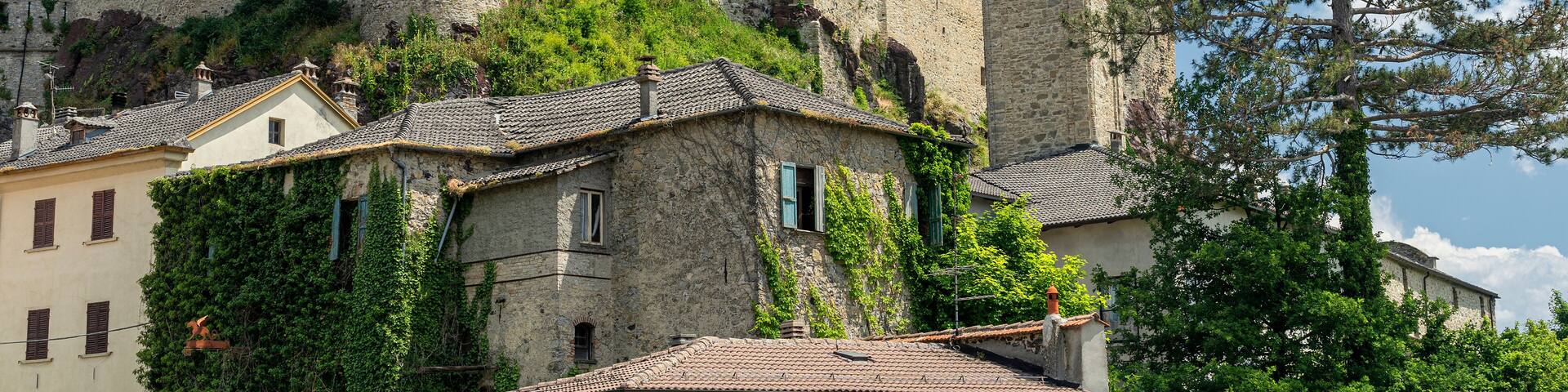 Bardi, historic city in province of Parma