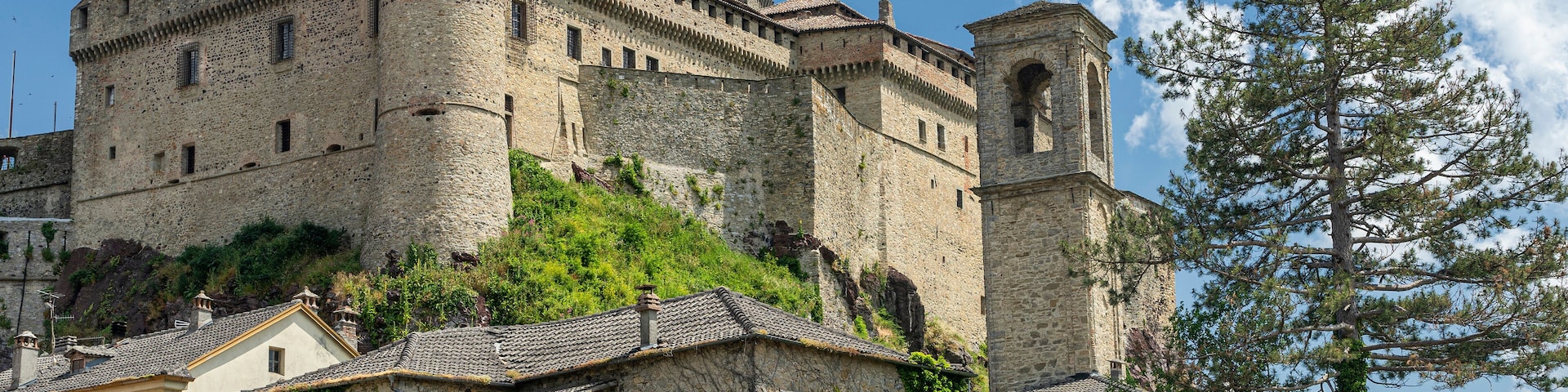 Bardi, historic city in province of Parma