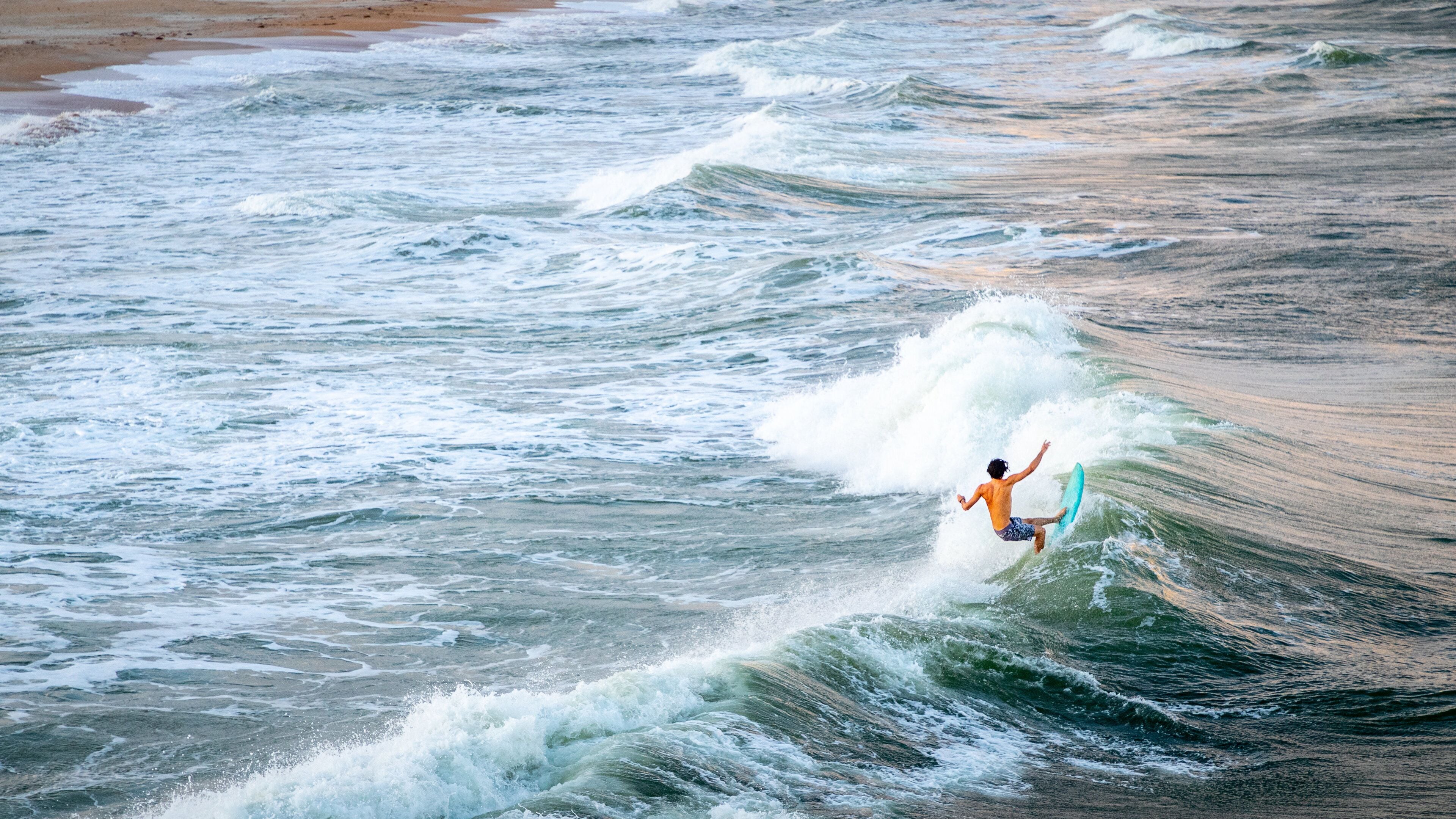 Florida featuring general coastal views, surfing and surf