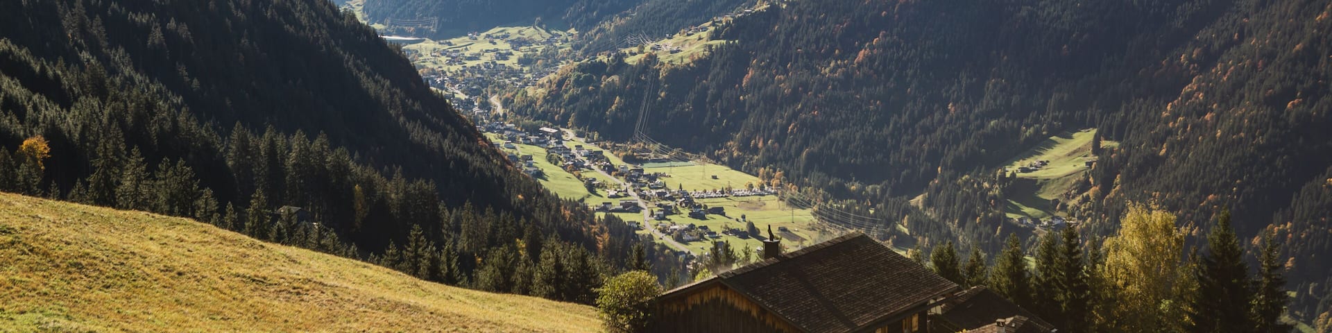 Schöne Herbststimmung in den Alpen