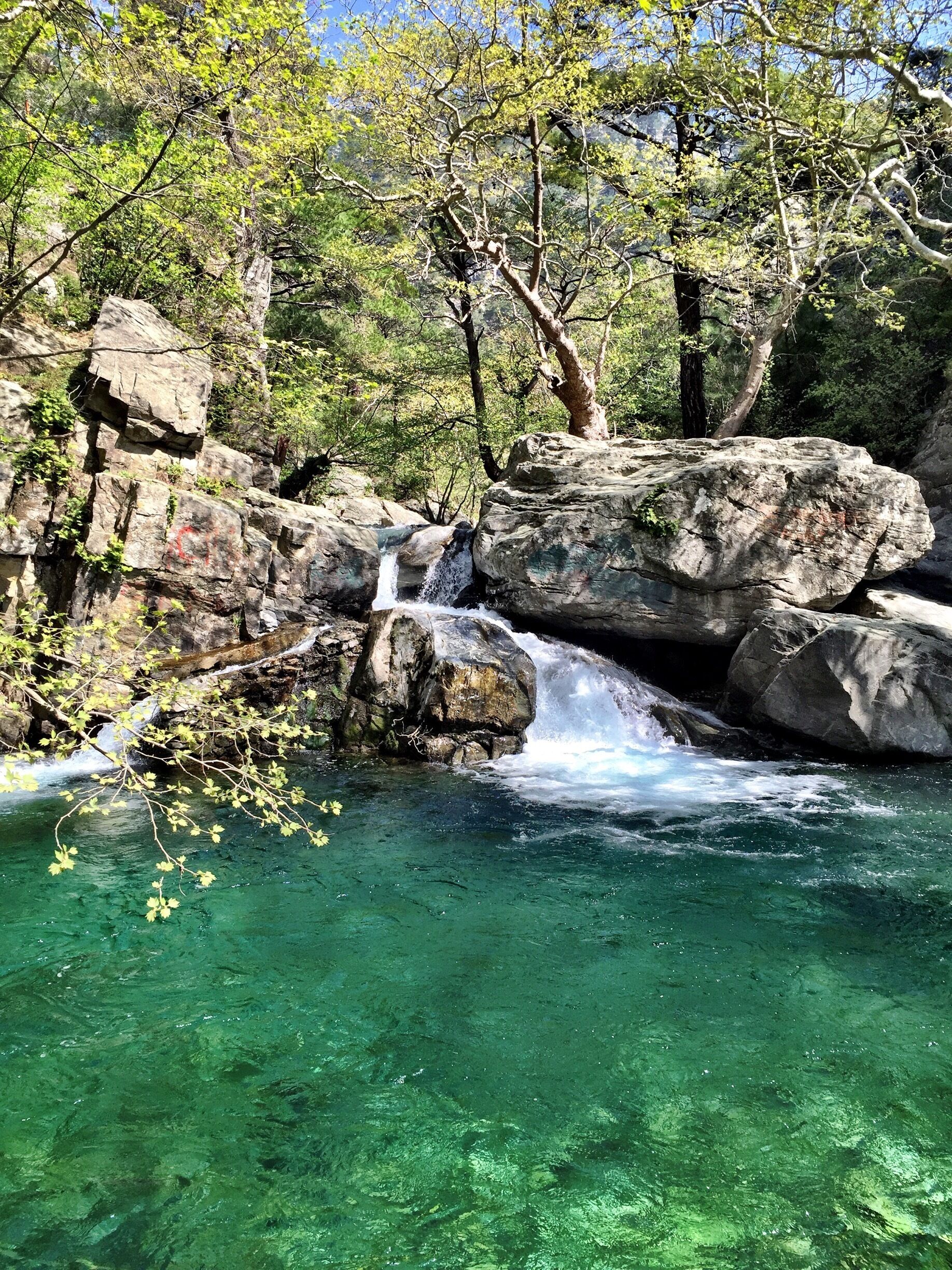 "Hasanboguldu waterfall; Kaz mountains ; Edremit 