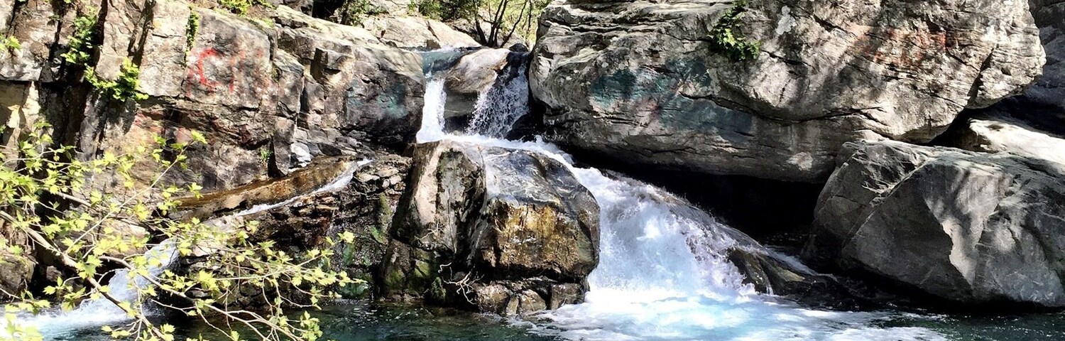 "Hasanboguldu waterfall; Kaz mountains ; Edremit