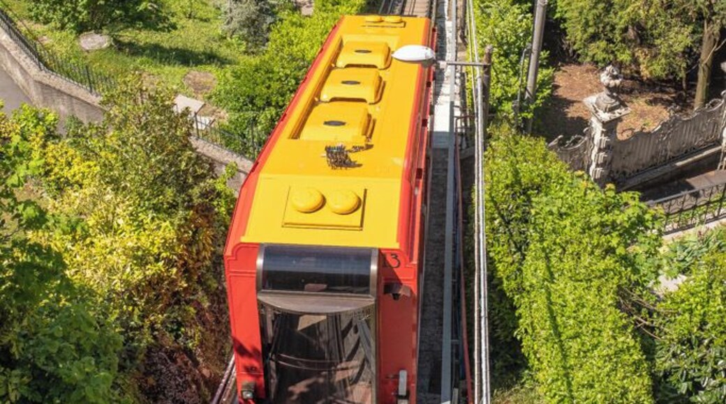 The Como–Brunate funicular is a funicular railway that connects the city of Como with the village of Brunate in Lombardy, Italy. The line has operated since 1894, and is used by both tourists and local residents.