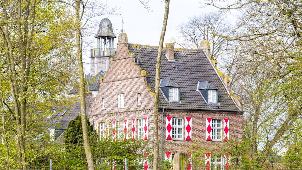 Schloß Hertefeld in Weeze am Niederrhein
