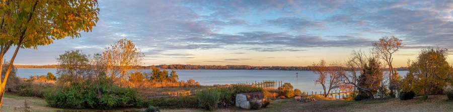 Breton Bay panorama