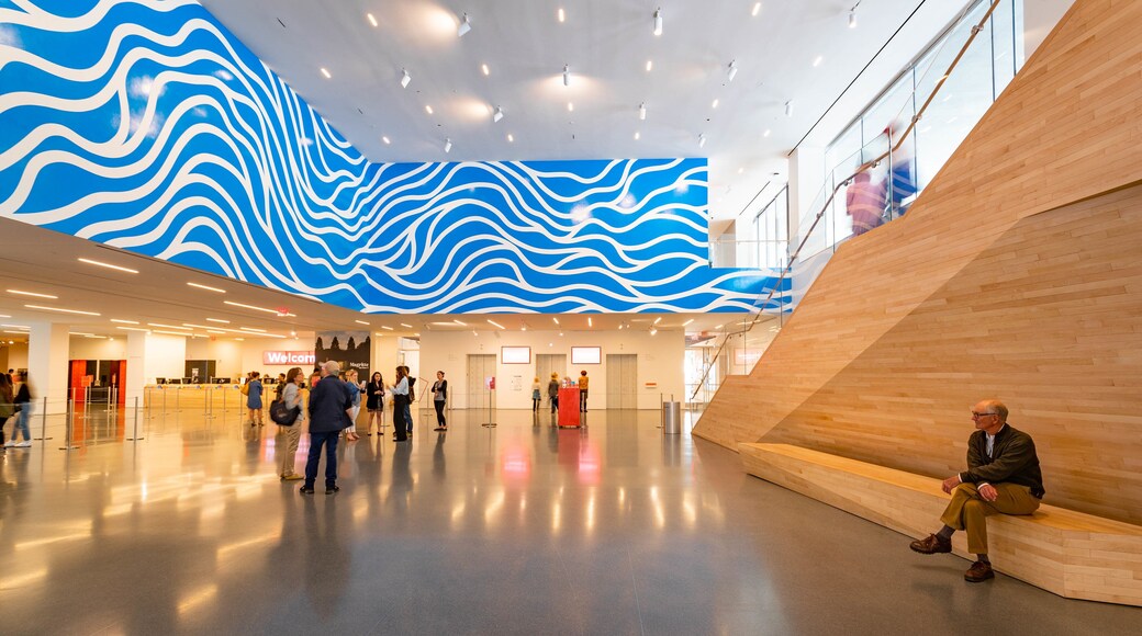 San Francisco Museum of Modern Art showing interior views and art