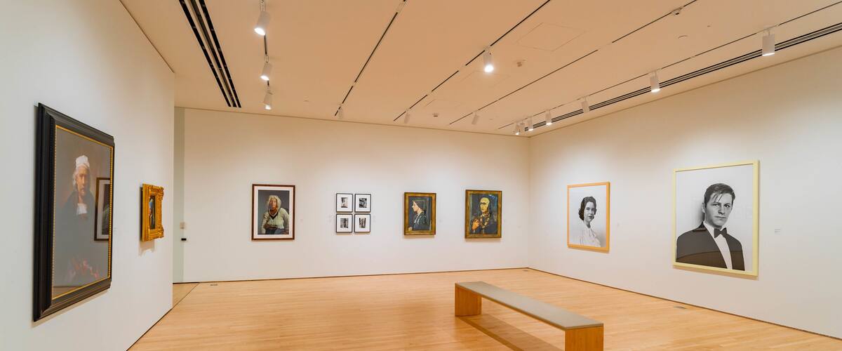 San Francisco Museum of Modern Art which includes art and interior views