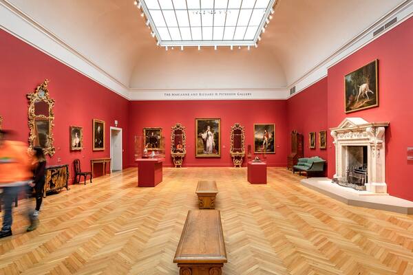 Legion of Honor showing art and interior views