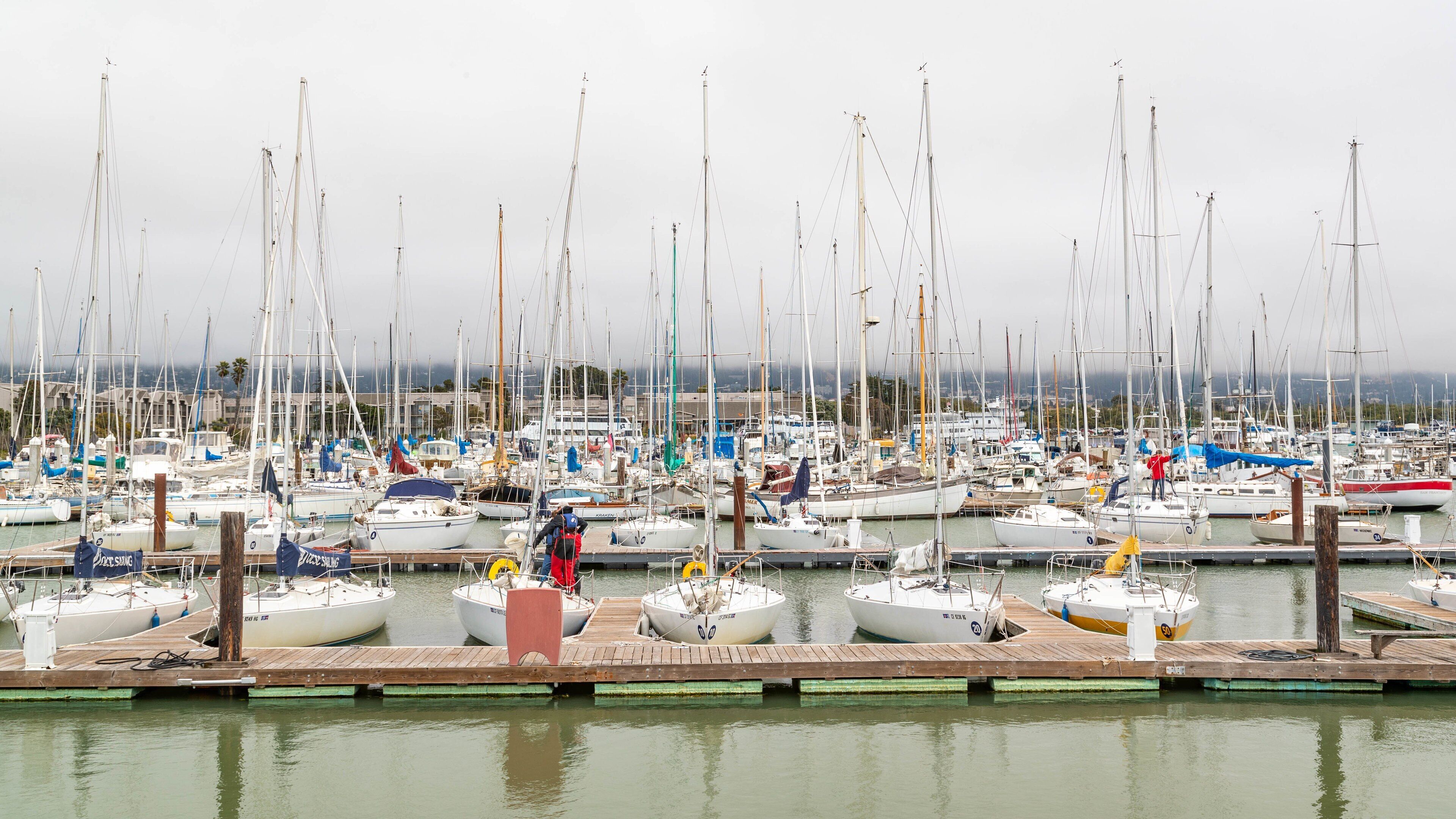 Berkeley Marina which includes a bay or harbor