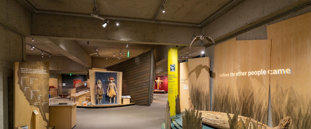 Oakland Museum of California showing interior views