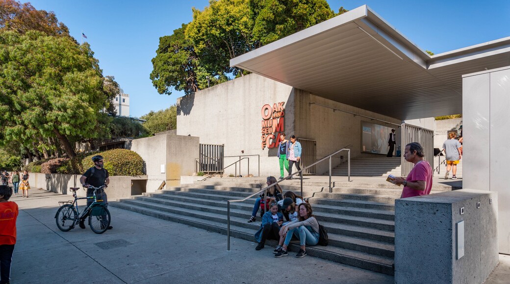 Oakland Museum of California showing street scenes