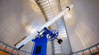 Chabot Space and Science Center featuring an observatory and interior views