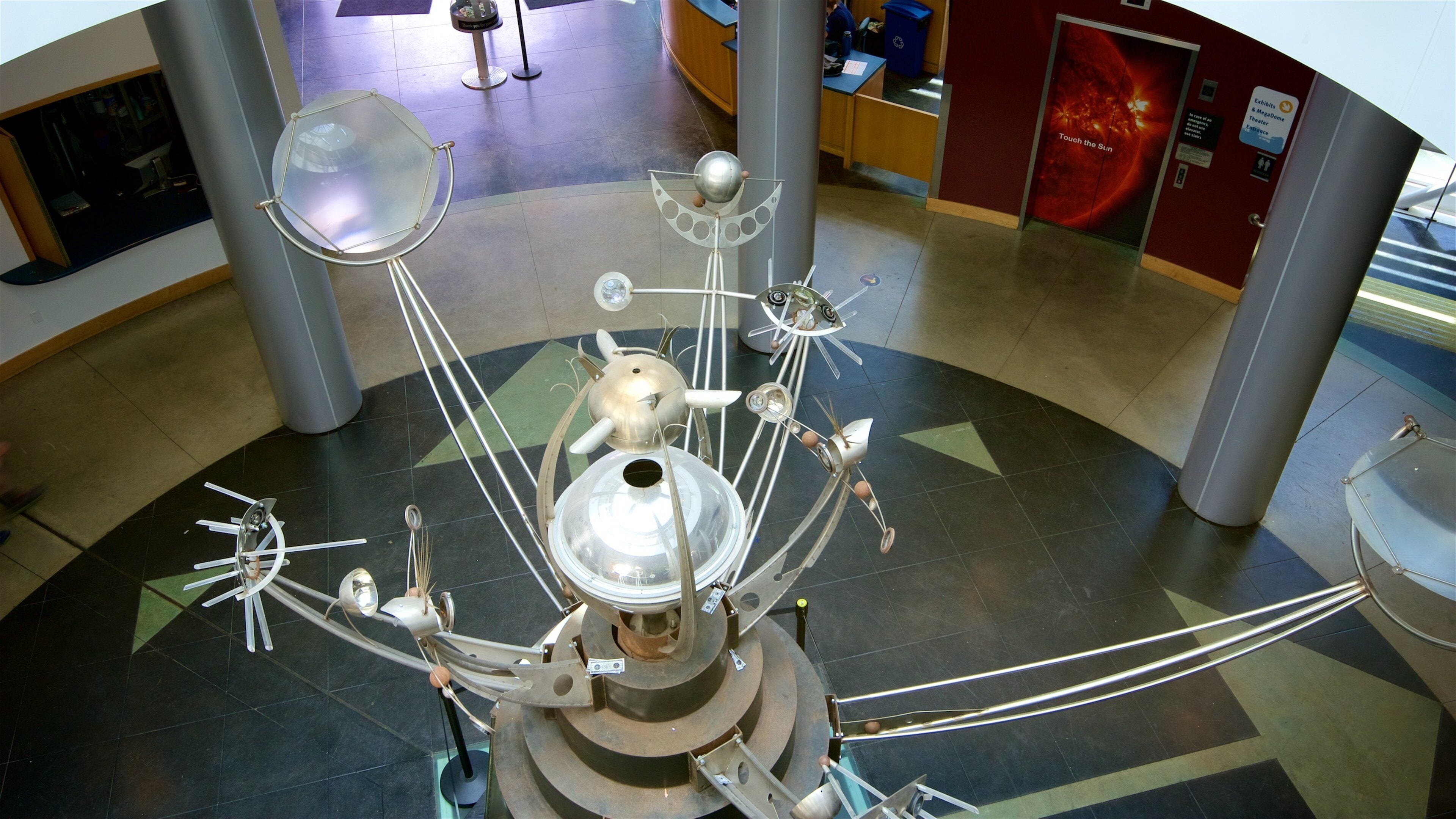 Chabot Space and Science Center showing interior views