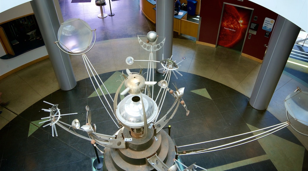 Chabot Space and Science Center showing interior views