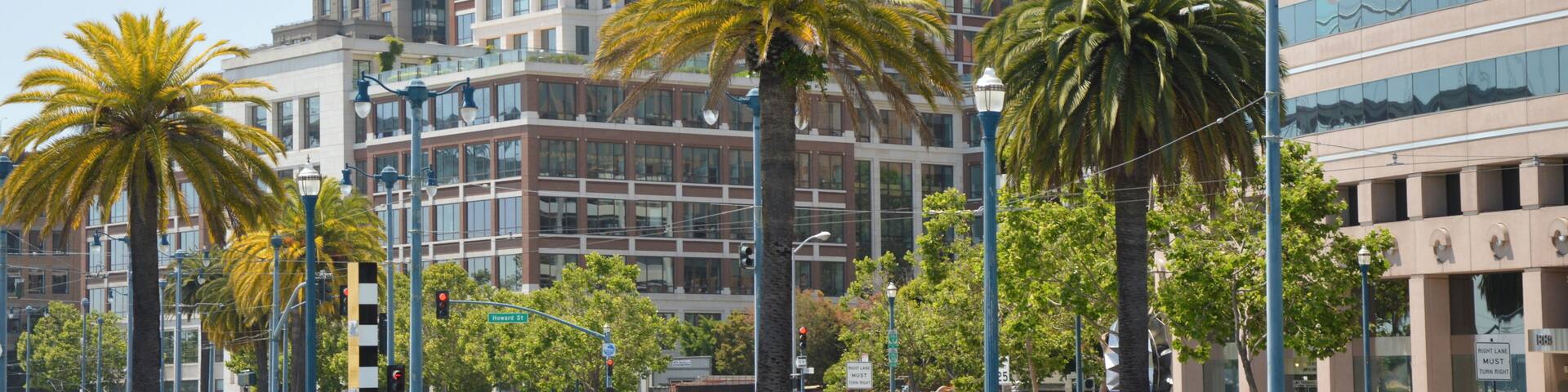 Panorama der Downtown von San Francisco, Kalifornien