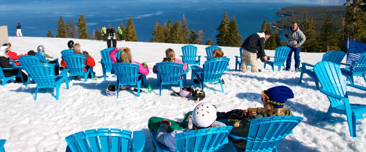 Homewood Mountain Resort featuring mountains, a sandy beach and snow