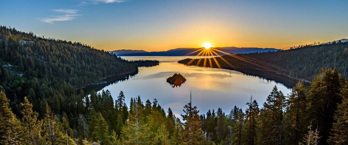 Sunrise at Emerald Bay - Lake Tahoe
#GreatOutdoors